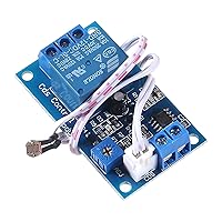 Vista 3 de 5 módulos de relé fotorresistente XH-M131, interruptor de control de luz CC 12 V 10 A, módulo de relé fotorresistente, sensor de detección
