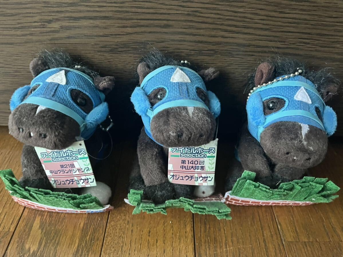 Amazon.co.jp: アイドルホース オジュウチョウサン ぬいぐるみ 競馬 