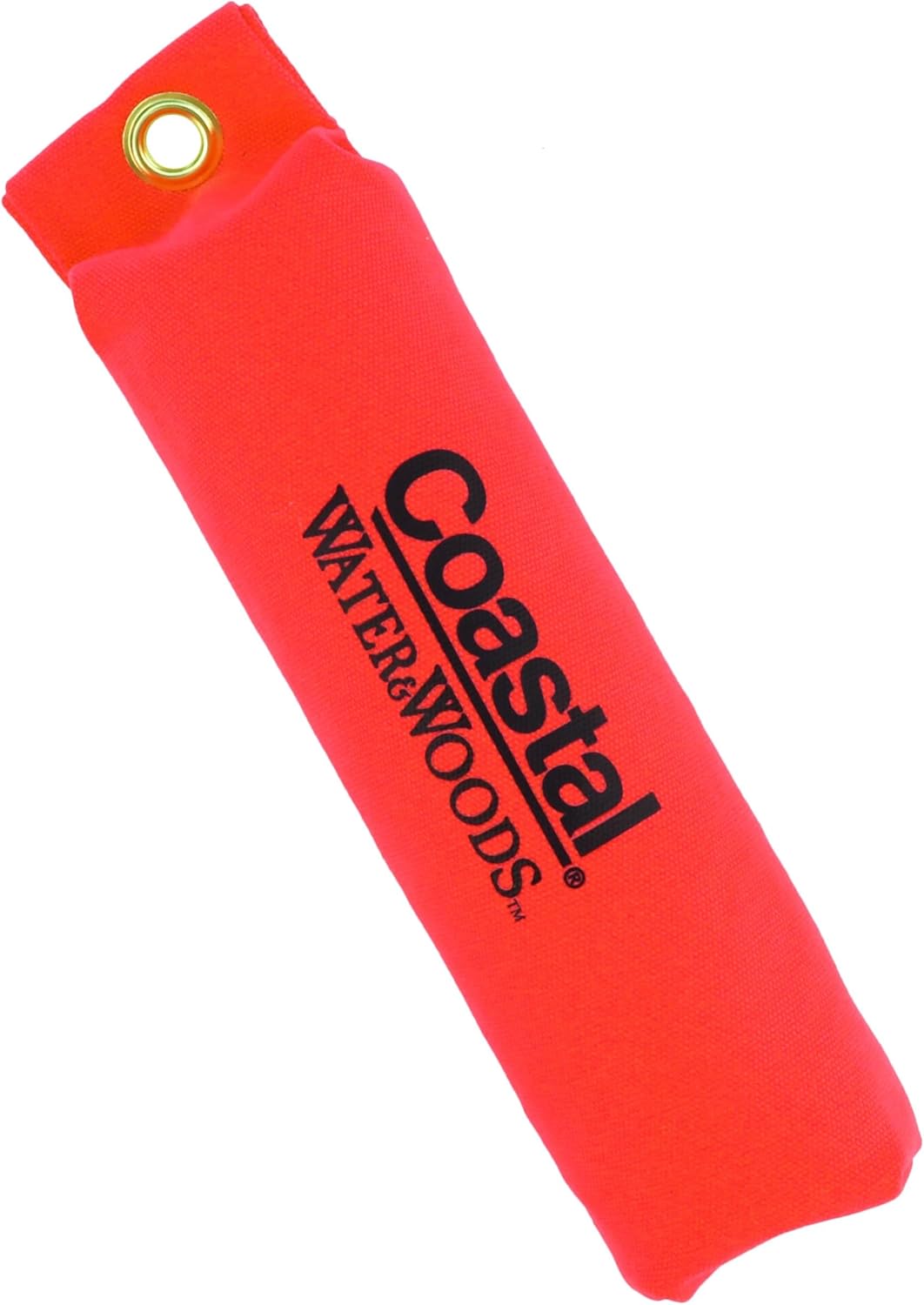 Coastal Pet – Water & Woods Canvas Dog Training Dummies Pet – Improves Dog Hunting Skills – Durable Canvas Material – Safe Training Tool – Orange, 2″ x 9″