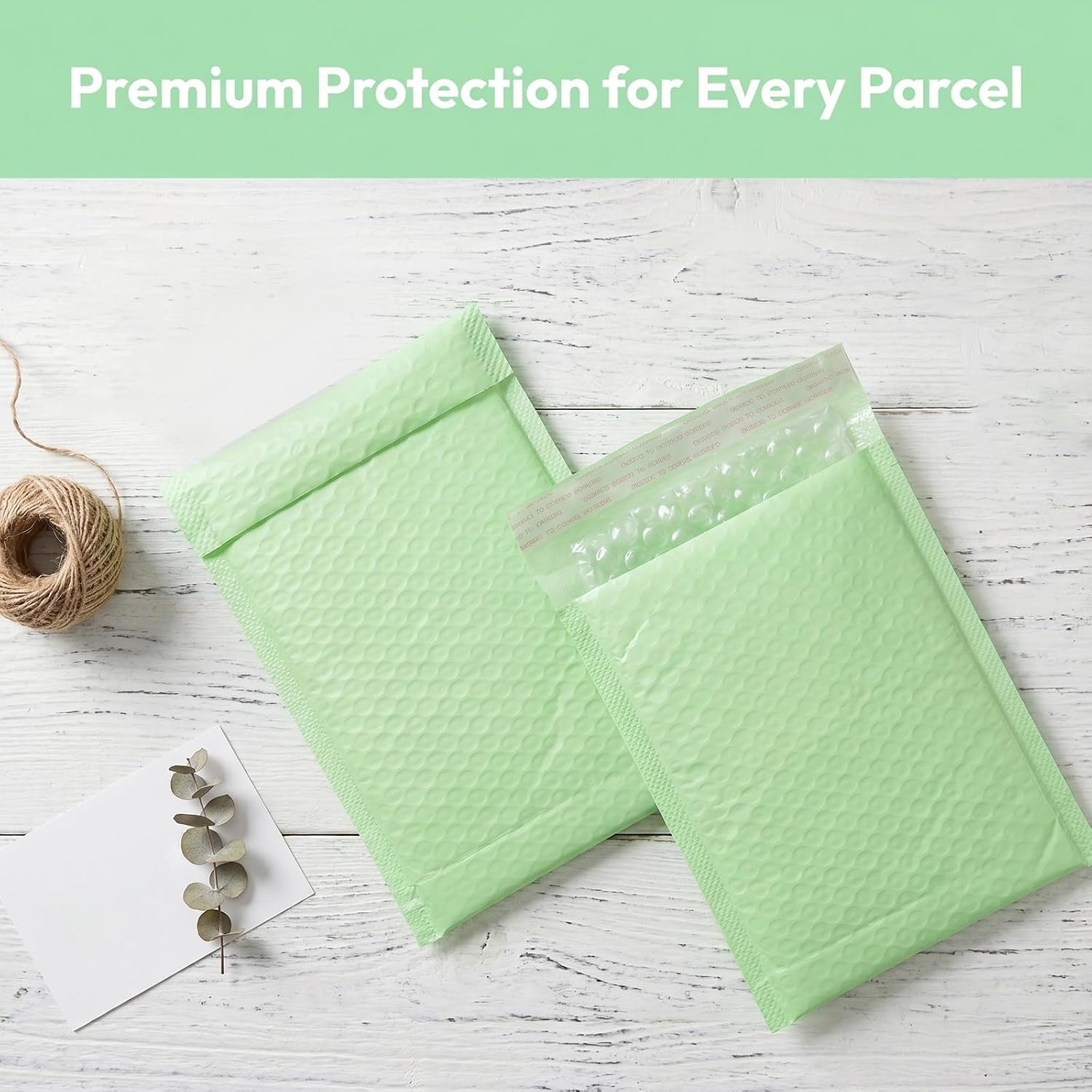 50pcs Colored Bubble Mailers Packing Bags with Enhanced Shock Protection and Superior Puncture Resistance, Light -extruded Film Pouches for Shipping and Transit of Glassware