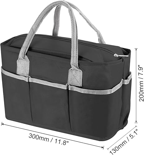 Miniatura 2 de PATIKIL Lonchera para mujereshombres, bolsa de almuerzo aislada a prueba de fugas con bolsillo contenedor de almuerzo reutilizable para el trabajo,