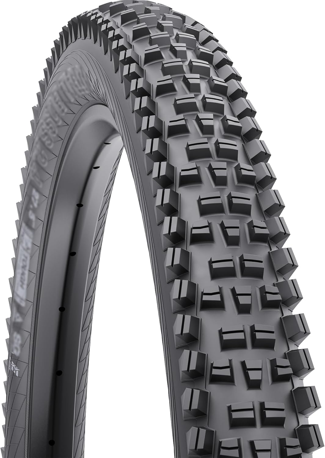 WTB Trail Boss Mountain Bike Tire (27.5”/29") Tubeless Folding - Aggressive Tread for Trail Rides (Black/Tan, SG1/SG2 Puncture Protection)
