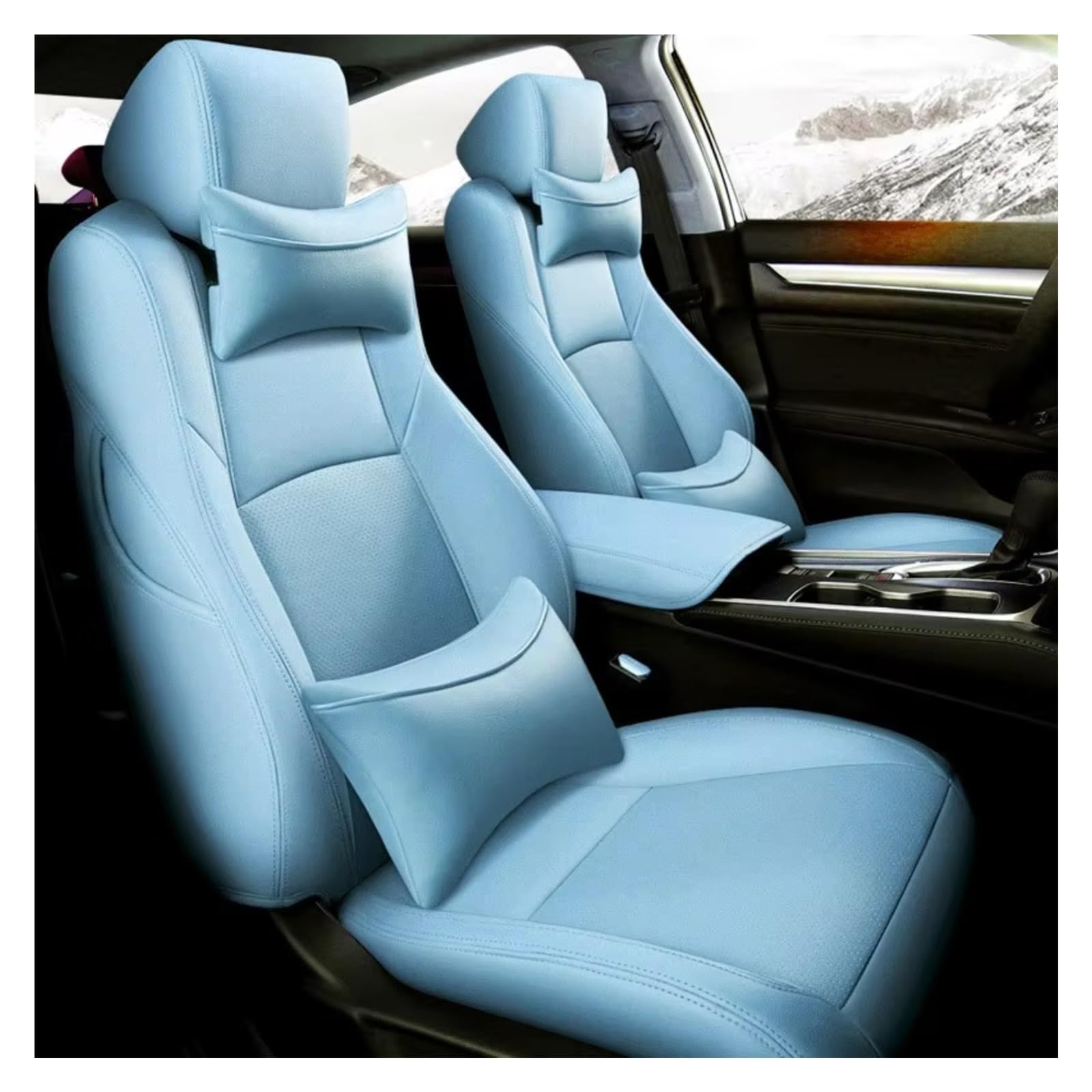Housse siege auto pour Accord 9e generation 2014 2015 2016 2017 bleu