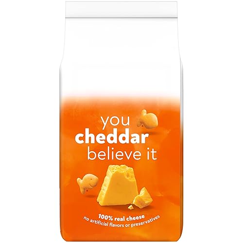 Miniatura 4 de Pepperidge Farm Goldfish Crackers, galletas cheddar, tamaño familiar, bolsa de 10 onzas