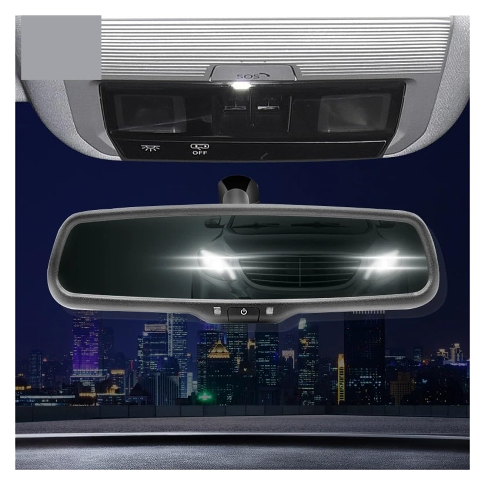 Rétroviseur Intérieur À Pour Toyota Rétroviseur Intérieur Électronique Anti-éblouissement À Gradation Automatique Avec Support
