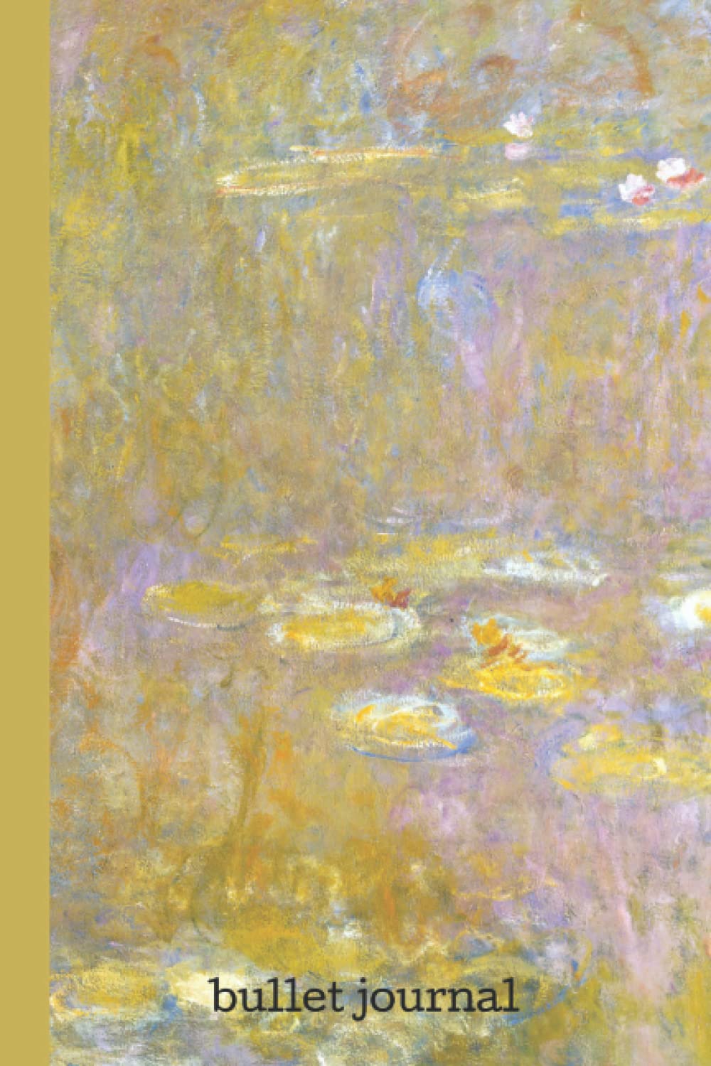 Bullet Journal: Dotted grid year planner; Monet impressionist painting cover (104 pages, 6x9 inches)