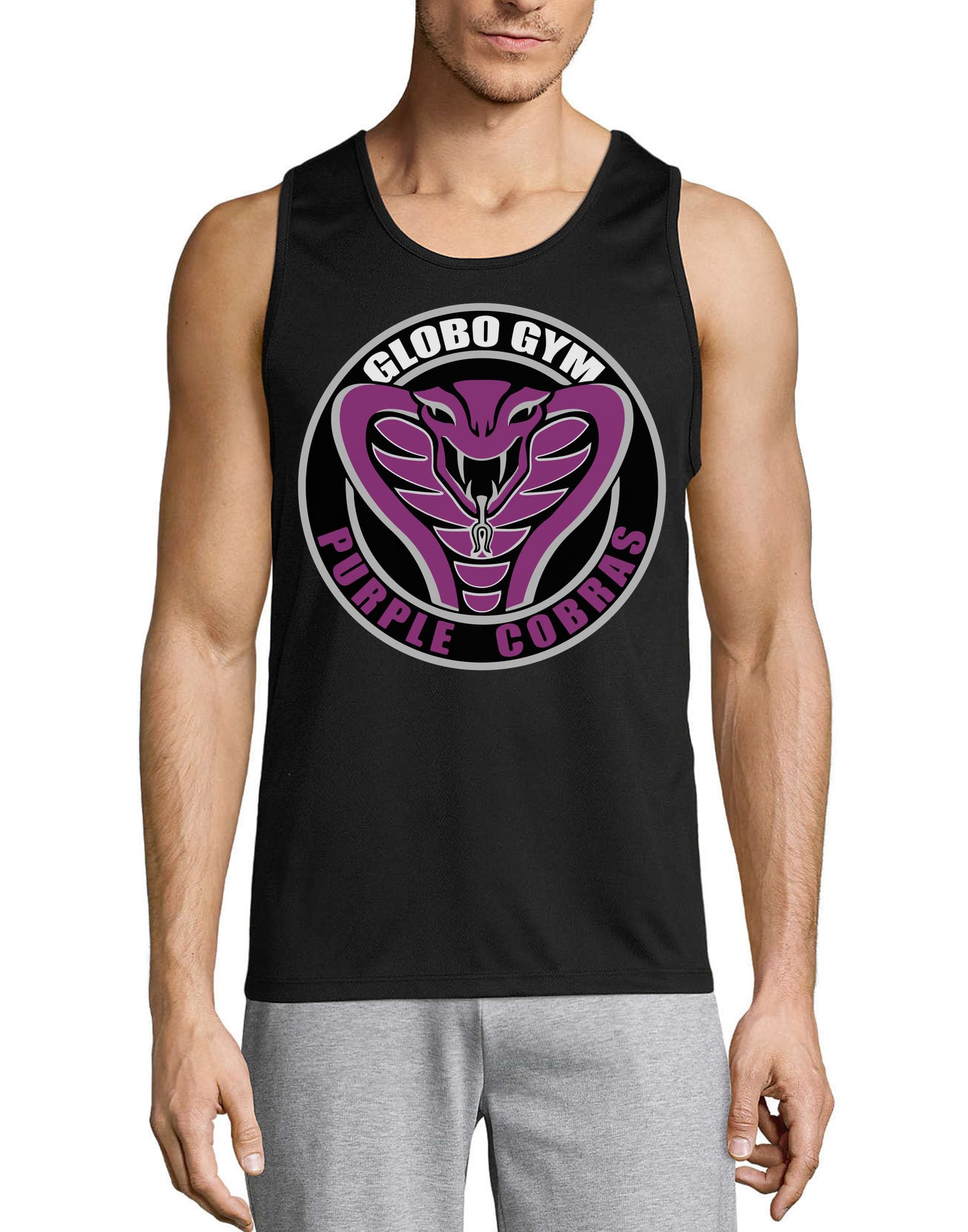 Camiseta sin mangas de algodón premium Anime 103 con tacto suave 3