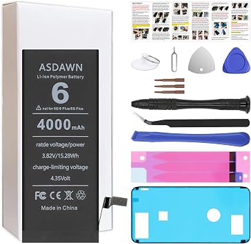 ASDAWN 4000mAh Battery for iPhone 6 Not for 6s/ 6 Plus/ 6s Plus