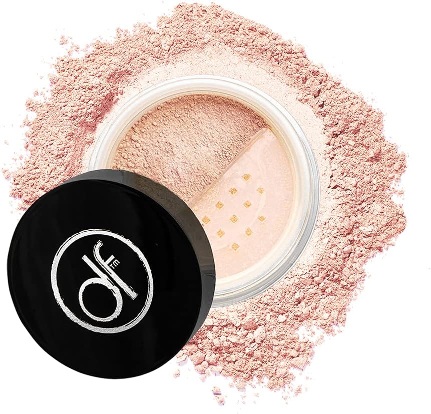 Dermaflage Mineral Powder Foundation, Full Coverage, Talc-Free & Lasting Matte Finish, Natural Ingredients with Antioxidants