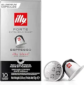 Illy Café Cápsulas Compatíveis com Nespresso* Forte