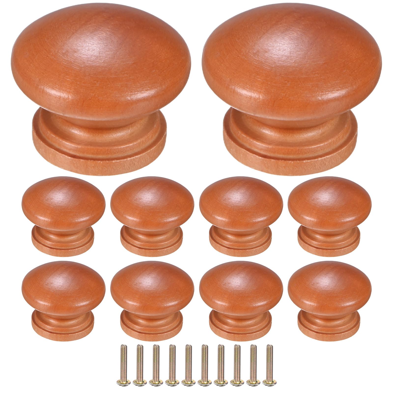 Boutons d'armoire en bois massif 35 mm de qualité supérieure M METERXITY