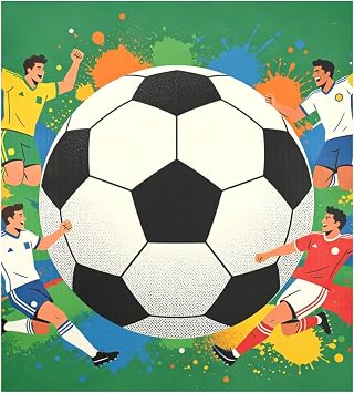 Decorative Dishwasher Door Magnet Reusable Refrigerator Door Covers 23x26in 2026 World Cup Soccer Ball