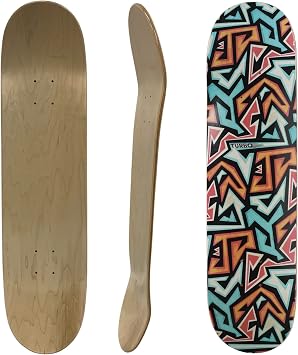 TURBO Pro Canadian Maple Skateboard Deck Lightning