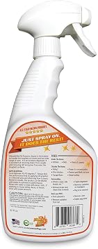 MiracleMist ENCRMMAP4 All-Purpose Concentrated Cleaner (32-Ounce Spray Bottle), Orange