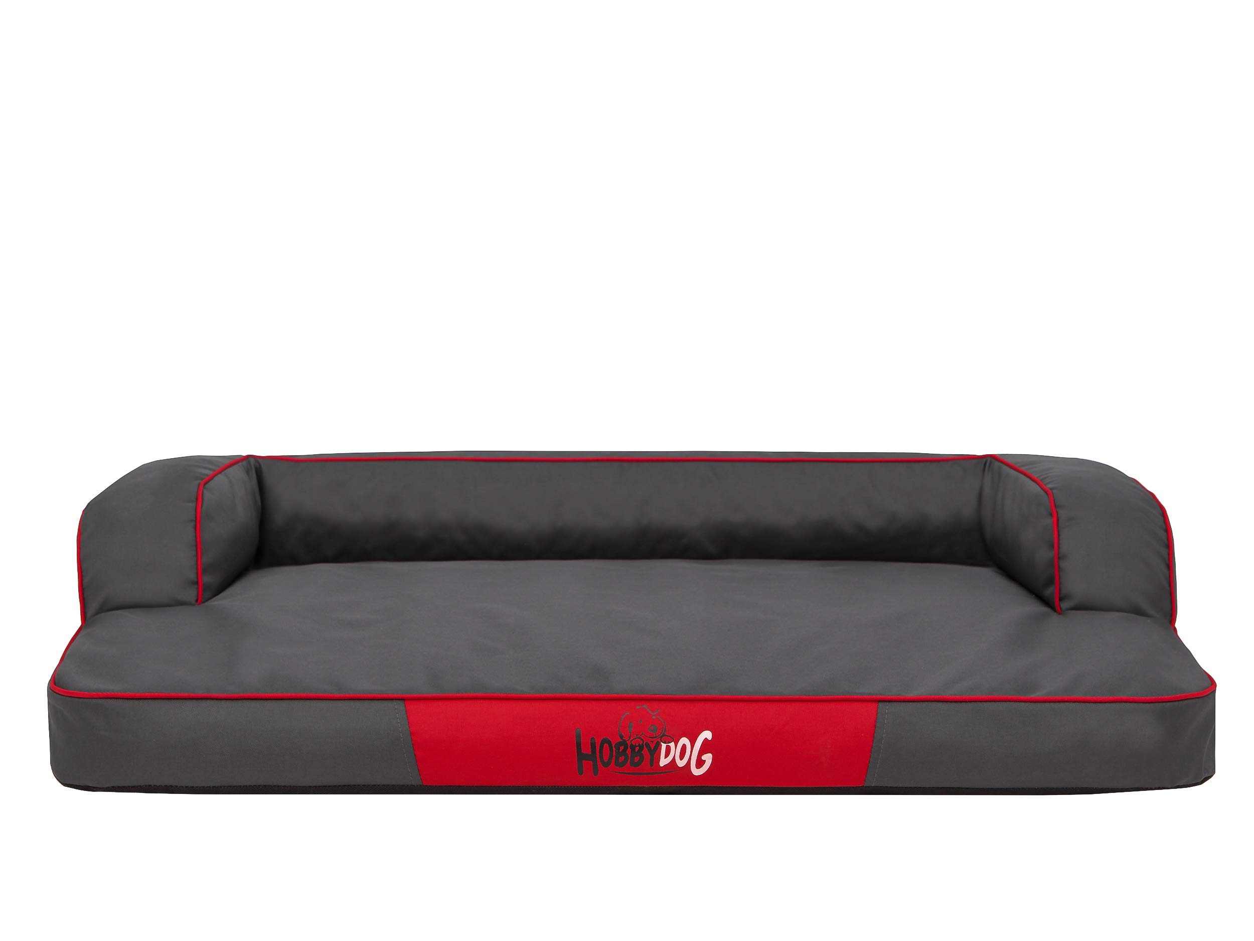 Cuccia per cani e gatti, cuccia per animali domestici, cuscino per cani, letto per cani, materasso per animali domestici, grigio, L – 80 x 48 cm