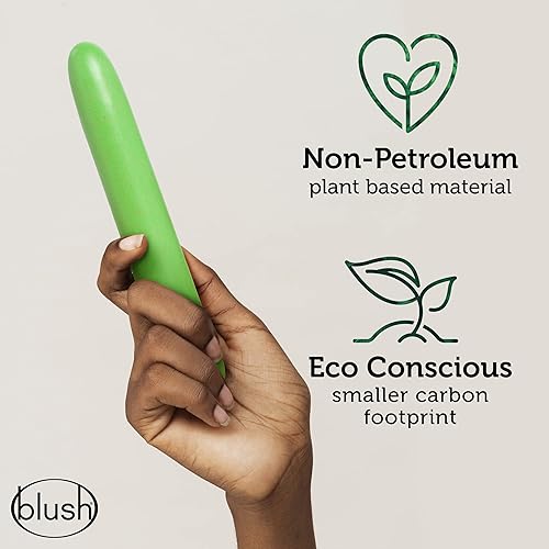 Miniatura 13 de Blush Novelties Gaia Eco - Vibrador delgado multivelocidad a base de plantas de 7 pulgadas en agua hecho de BioFeel™ sustentable primer ambiente a