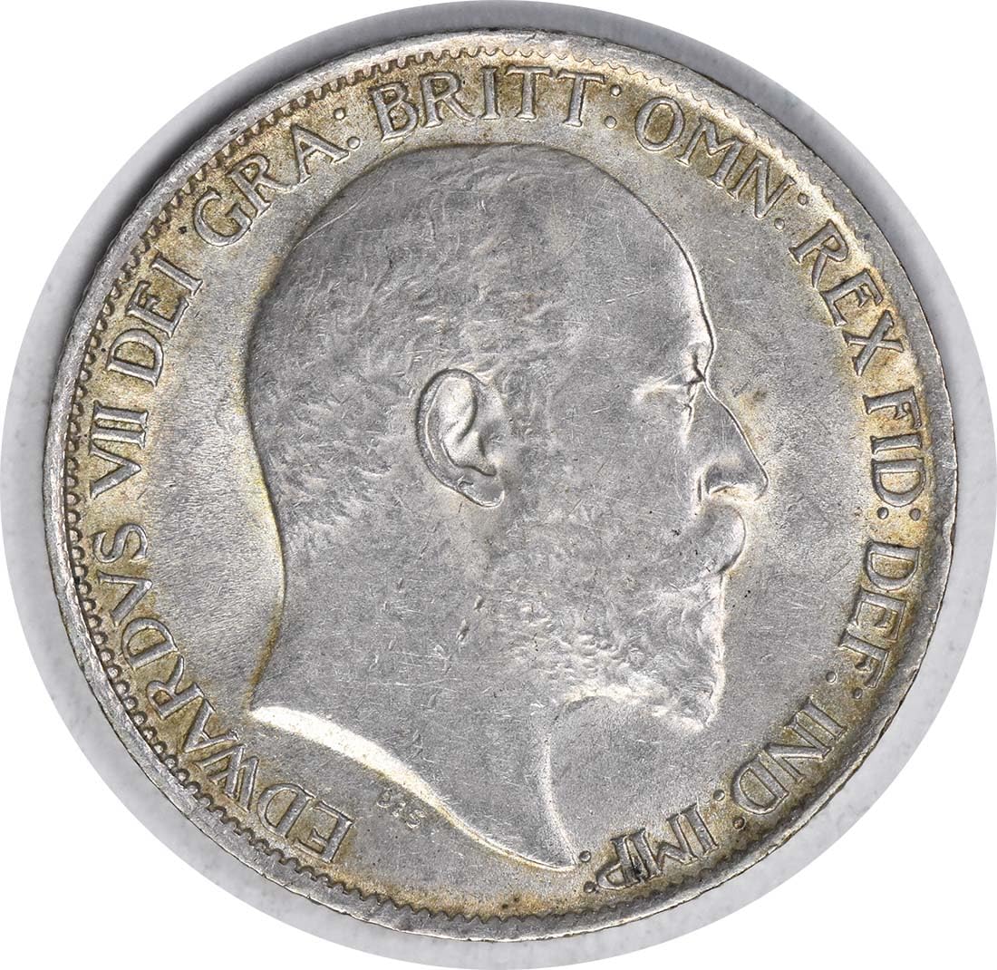 1902 P Great Britain 6 Pence KM799 Uncertified AU