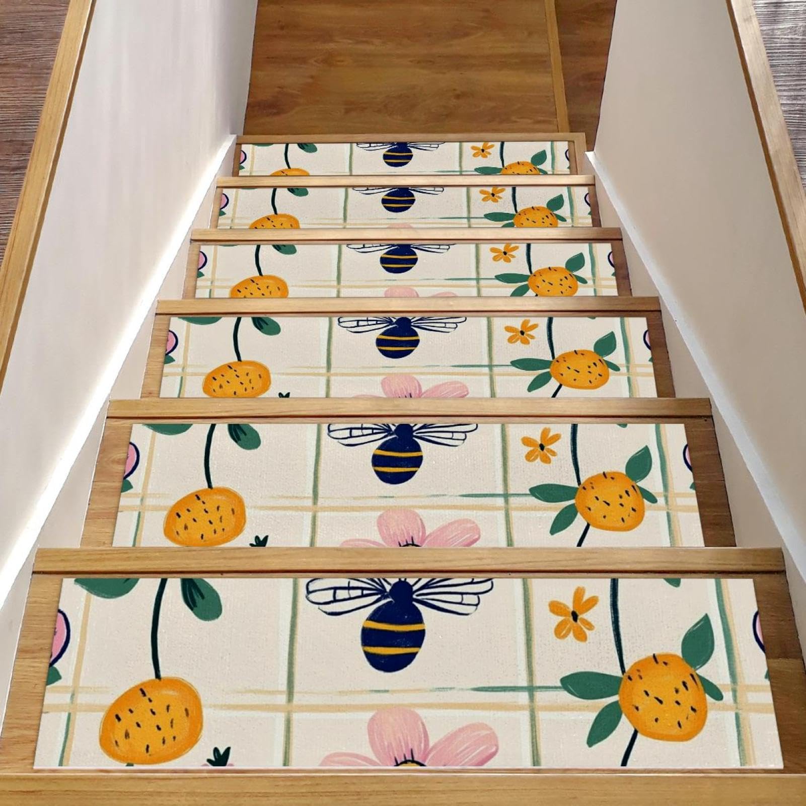 Tapis d'escalier antidérapants pour sécuriser les enfants et animaux à la maison