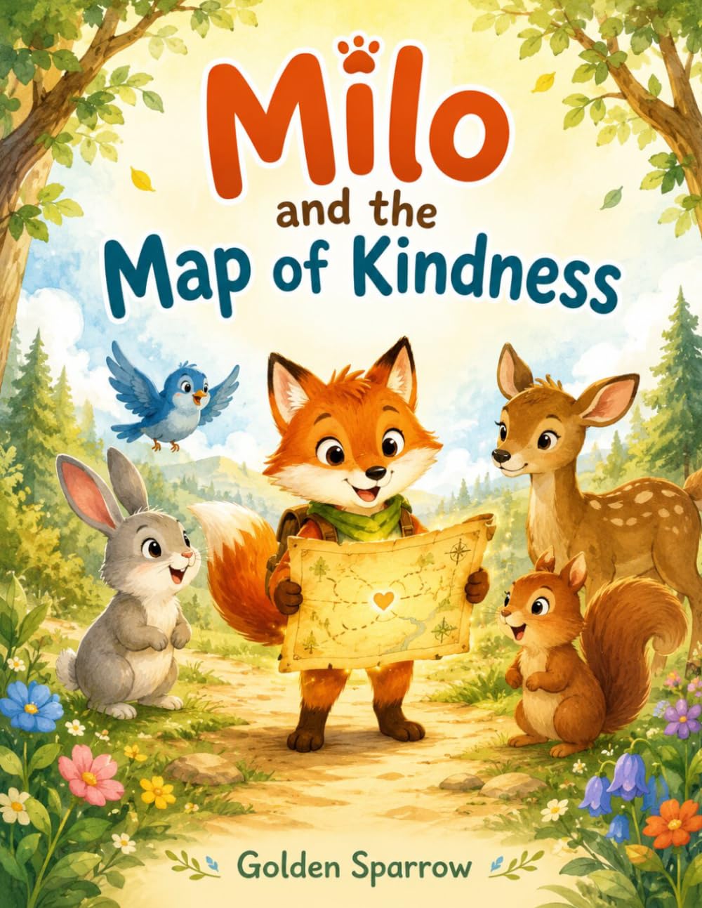 Milo and the Map of Kindness: A Heartwarming Forest Adventure About Friendship, Courage, and Helping Others