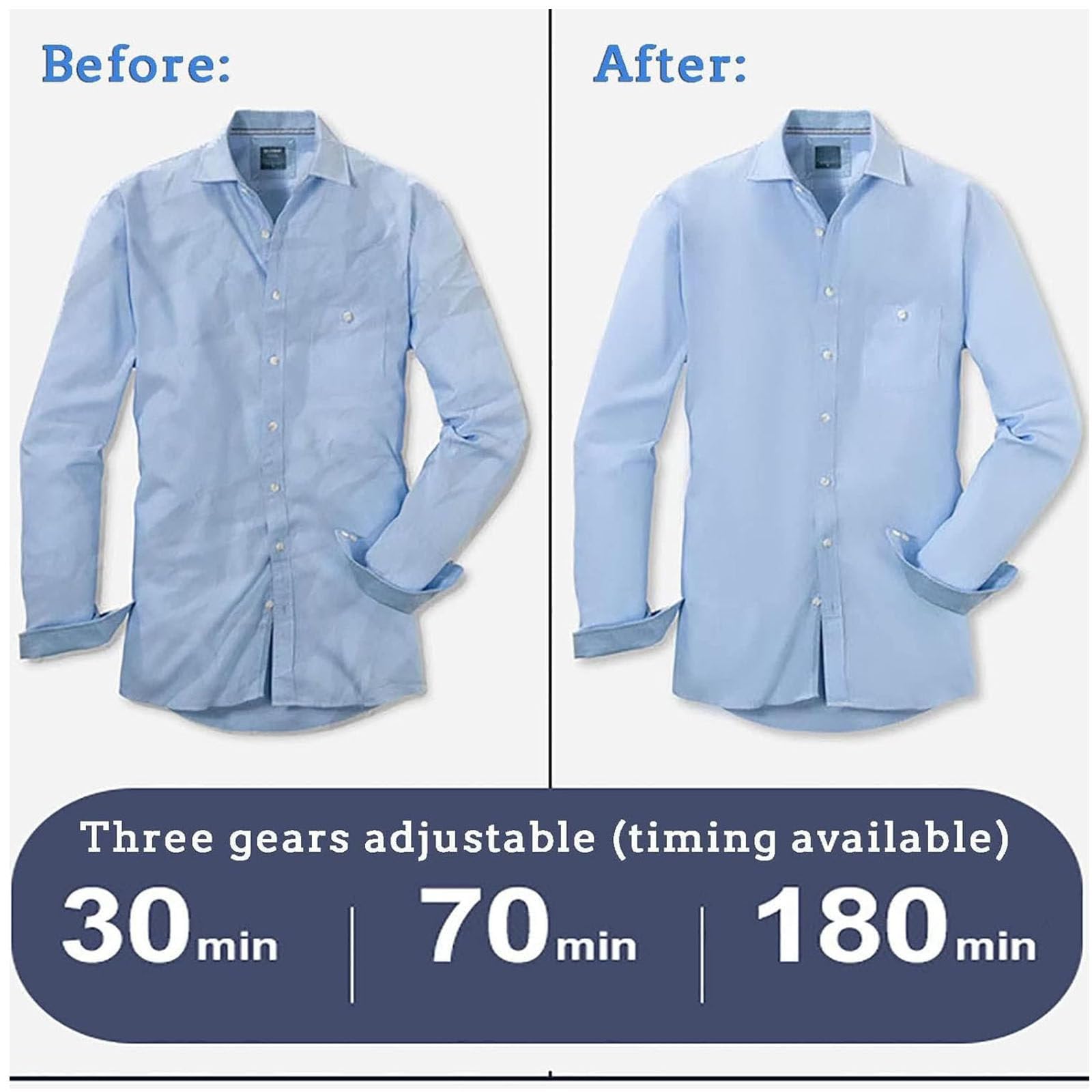 Automatic Ironing Machine Steam Press Ironing Machine, Collapsible Steamer And Clothes Dryer, Sanitise, And Dry Clothes, Results From 10 Minutes, Portable