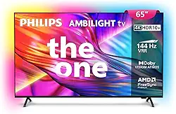 PHILIPS, Smart TV, Ambilight THE ONE 65" 4K 144 Hz, 65PUG8929/78, P5, DTS Play-Fi, Freesync, Dolby Vision e Atmos, 40 WRMS
