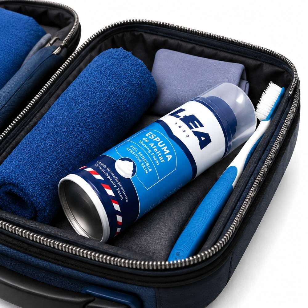 Barattolo di Schiuma da Barba con Scomparto Segreto Nascosto | Contenitore di Schiuma da Barba con Nascondiglio Segreto | Mini Cassaforte Camuffata Portatile per Conservare Oggetti di Valore