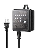 Vista 10 de DEWENWILS Transformador de bajo voltaje WiFi de 60 W, 120 V CA a 12 V CC, transformador inteligente de bajo voltaje para exteriores