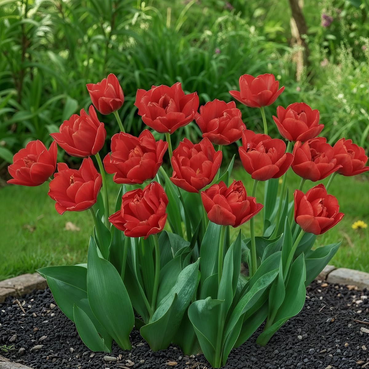 25 Bulbi Di Tulipano Olandesi Misti, Perenni, Resistenti Al Freddo, Per Giardino E Balcone