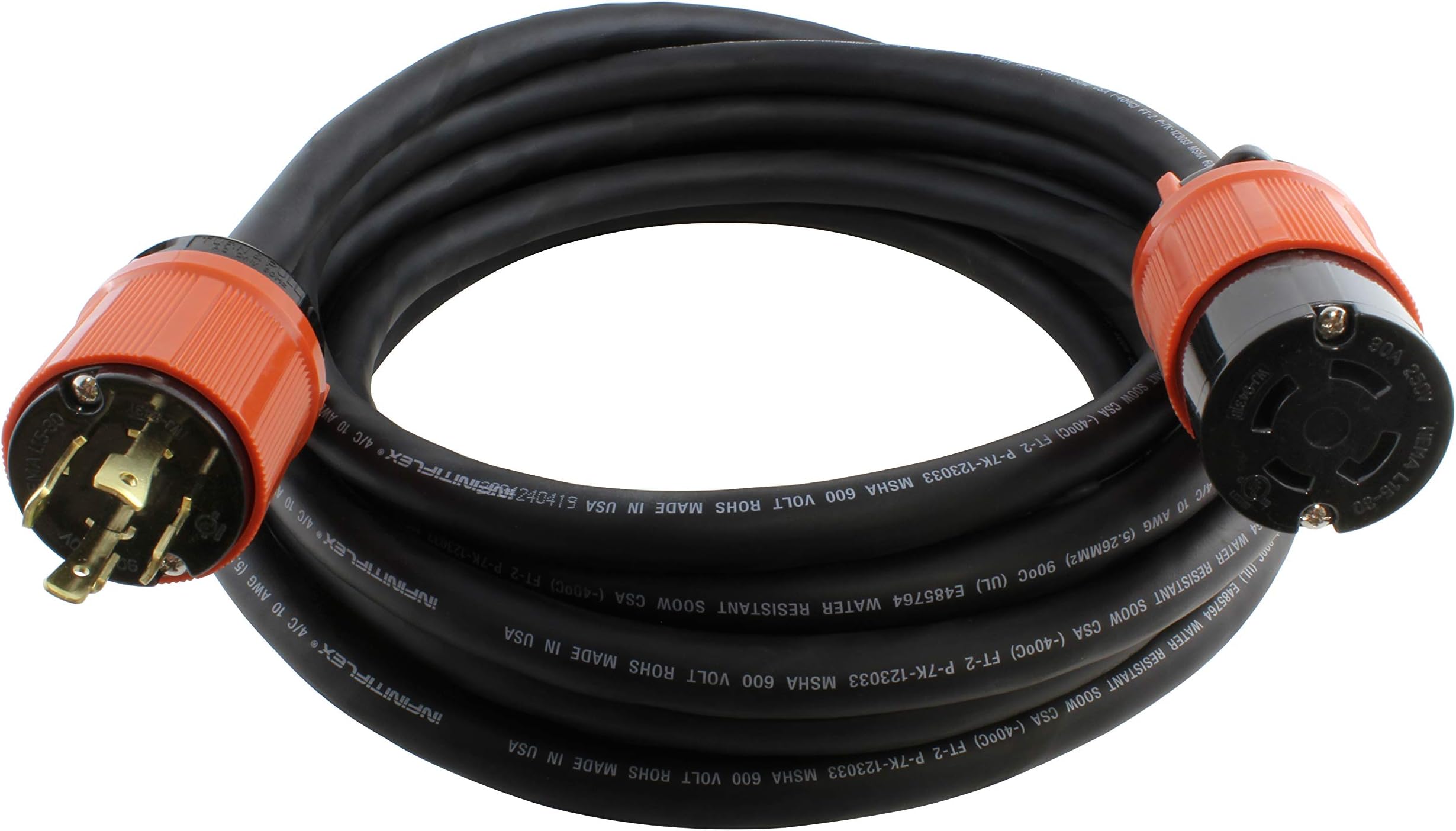 Parkworld Welder Extension Cord NEMA 6-50 Extension Cord, 6-50P to 6 ...