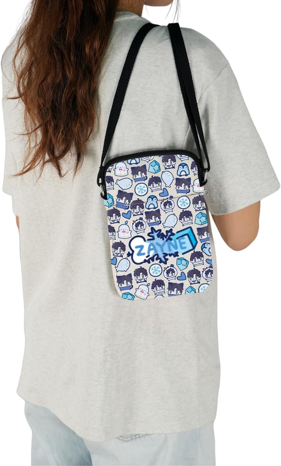 JXGZSO Game Inspired Shoulder Bag Cute Zayne Crossbody Bag Zayne Lover Gift - Image 5