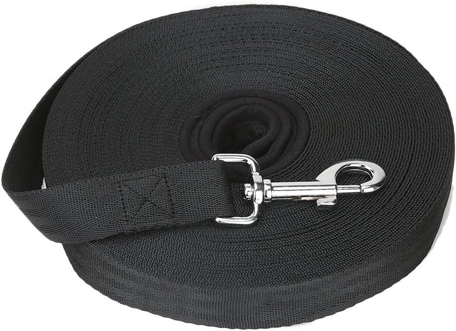 Vivifying Dog Training Lead Leash, 20m/65ft Long Nylon Training Dog