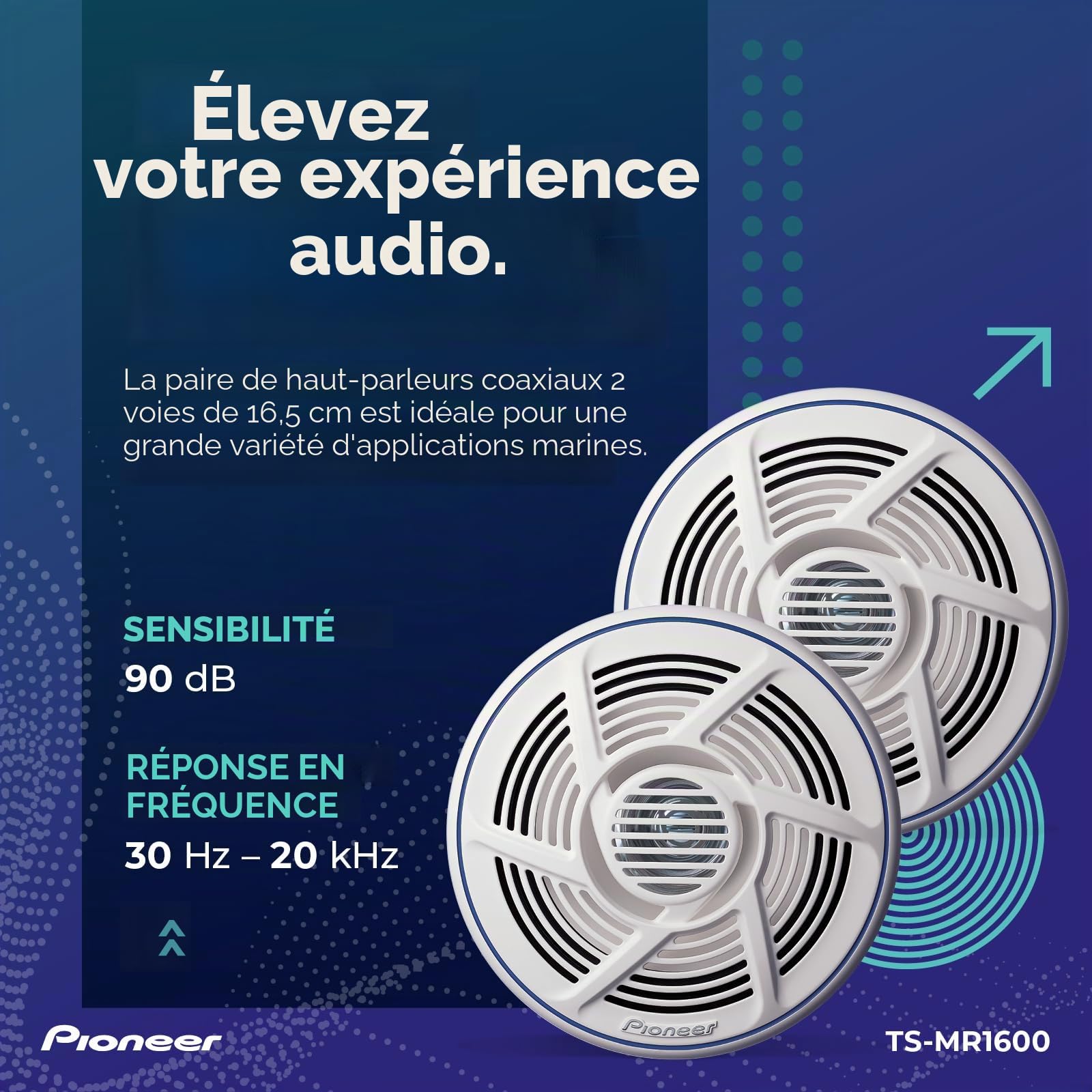Pioneer TS-MR1600 Marine
