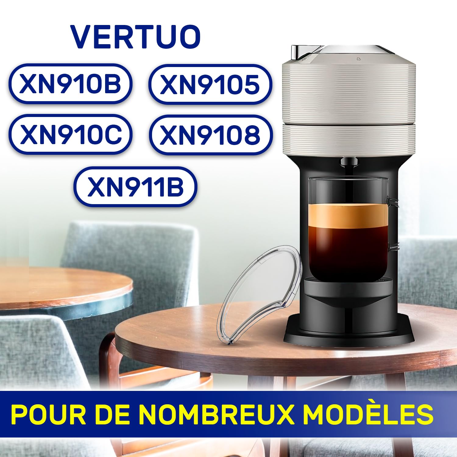 Pièce Nespresso Vertuo Next Couvercle De Réservoir D'eau KRUPS