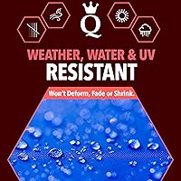 Vista 4 de Lona de alta resistencia, resistente a la luz, tecnología de película MOX de 120 gsm. Lona de primera calidad, antidesgarros, impermeable