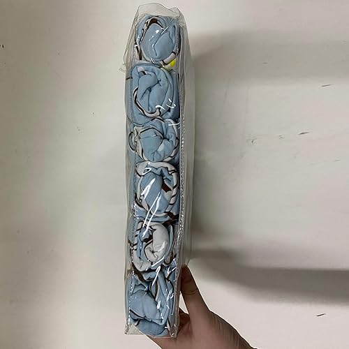 Miniatura 8 de SearchI - Juego de 6 fundas protectoras para sillas Parson de comedor, de elastano, súper ajuste, elástico, extraíble y lavable, para cocina,