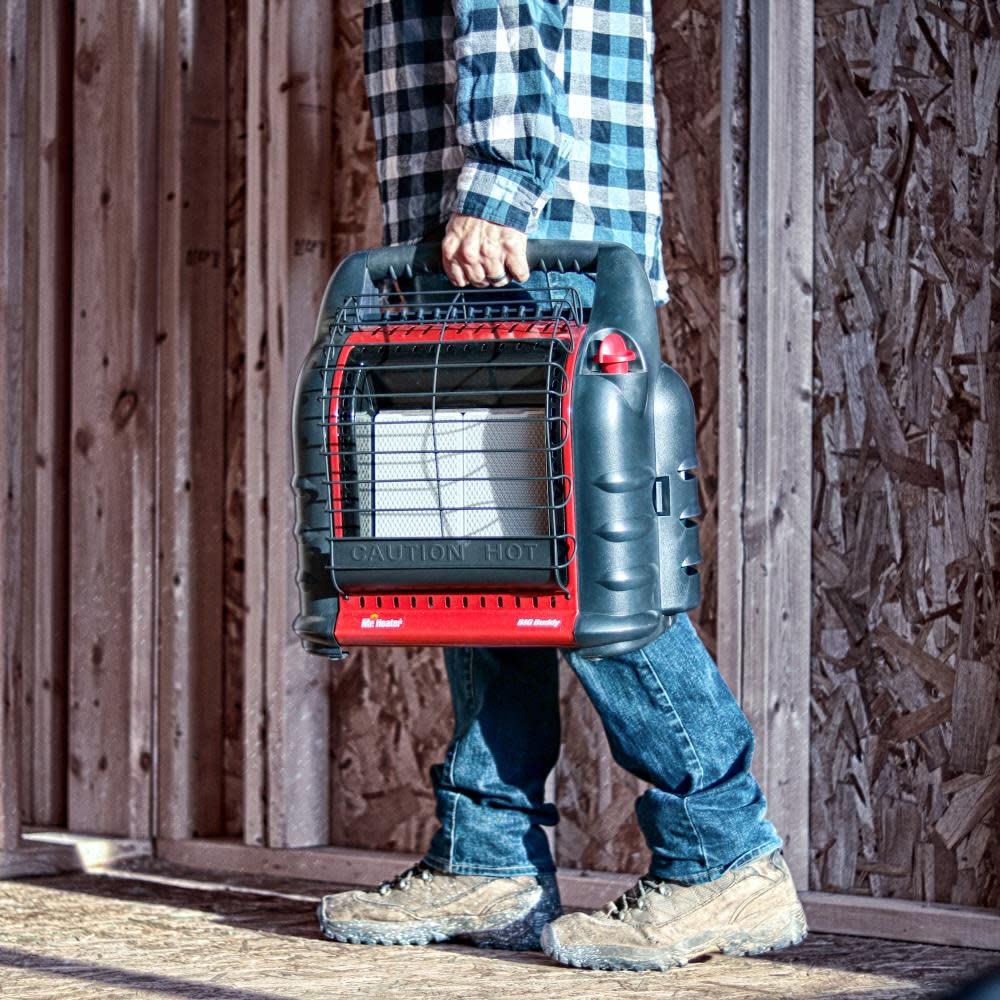 Amazon.com: Mr. Heater MH18B Portable Propane Heater, Red : Patio, Lawn u0026  Garden