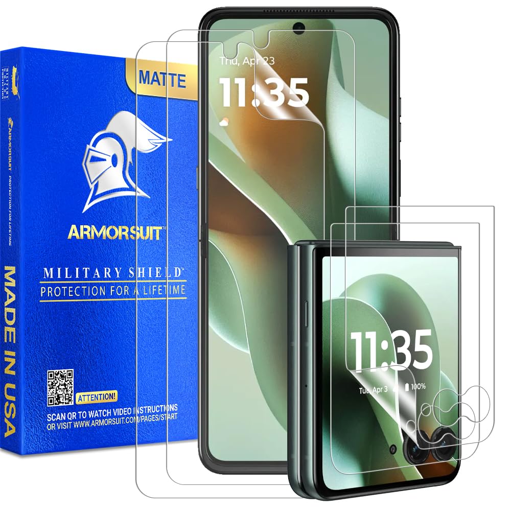 BROTECT Full Cover Screen Protector for Motorola ThinkPhone (2 Piece) - Full Screen Protector, 3D Curved