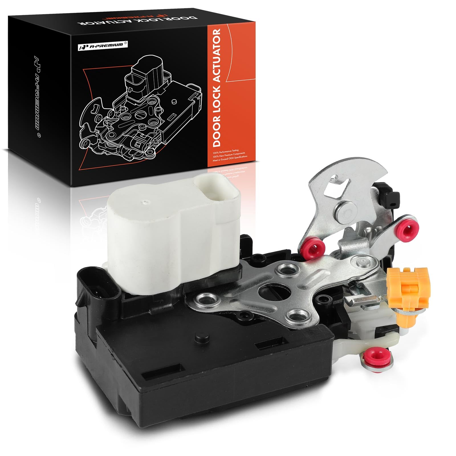 A-Premium Rear Right Passenger Power Door Latch Lock Actuator Compatible with Chevrolet Express 1500 Express 2500 Express 3500 Express 4500 & GMC