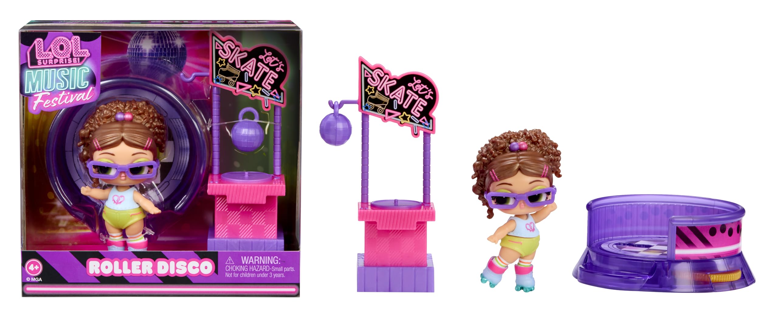 L.O.L. Surprise! Music Festival Furniture Packs - Collectable Furniture Playset with Exclusive Tot and Accessories, 4 Styles to Collect, For Children Ages 4+