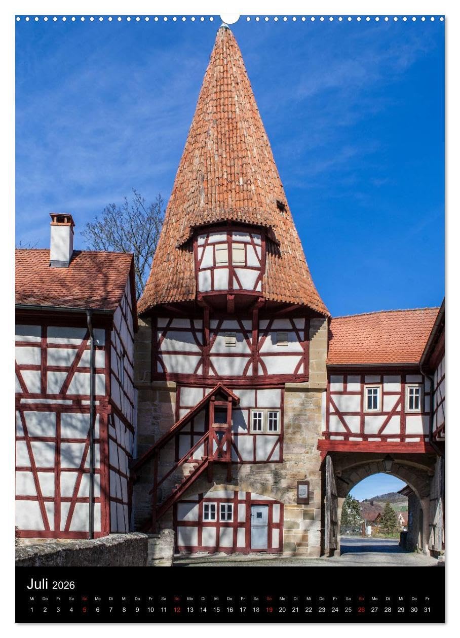 Iphofen - Wein und Kultur (hochwertiger Premium Wandkalender 2026 DIN A2 hoch), Kunstdruck in Hochglanz: Iphofen, Weinstadt mit Kultur (CALVENDO Orte)
