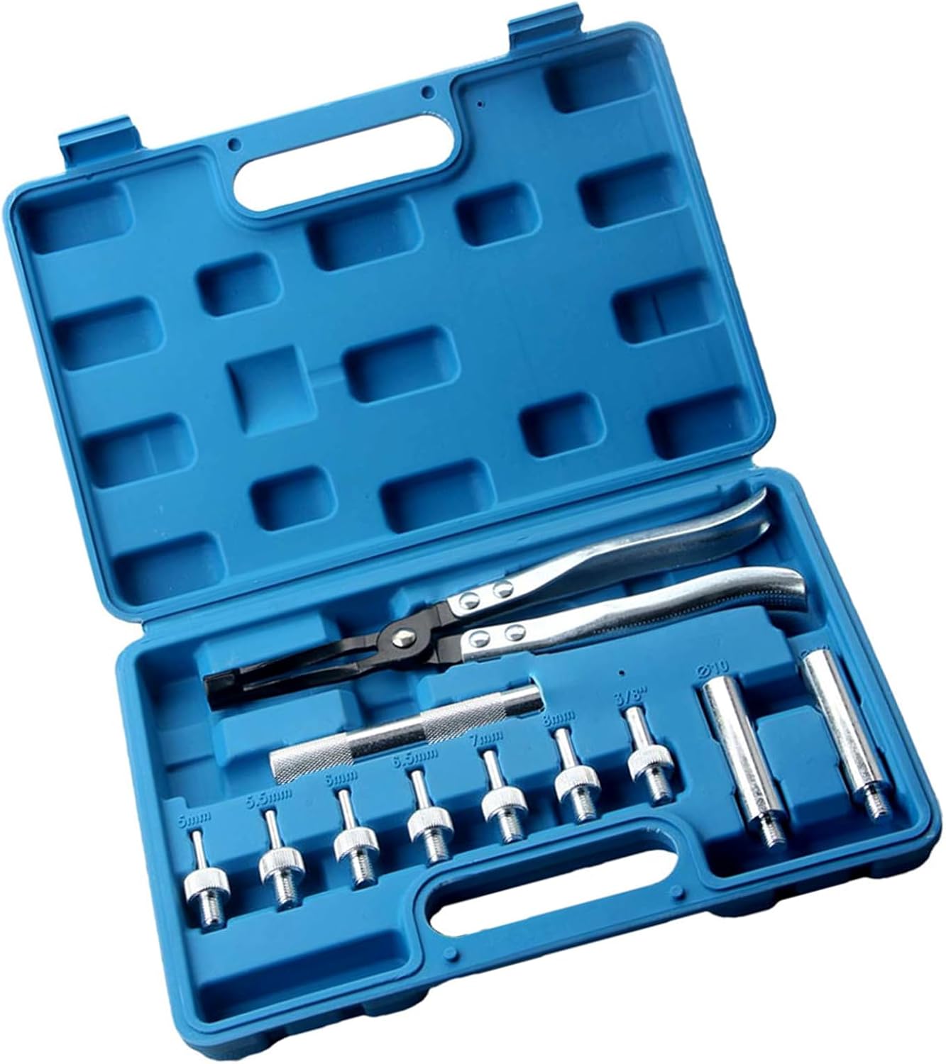 Pack of 11 Precise Seal Removal and Installation Tool Set Feature Spring Loaded Design for Efficient Automotive Repair Mechanics Car Seal Tool