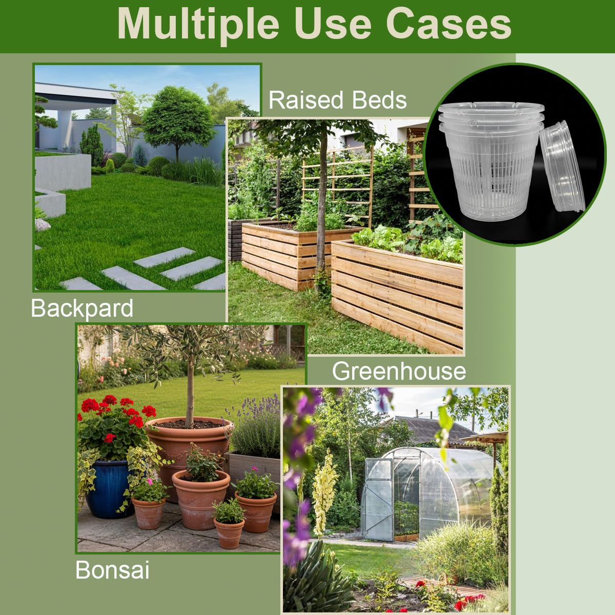 Komposter, Wurmkomposter, 19 x 13 x 17 cm, für den Außenbereich, Wurmkomposteimer mit Löchern und Deckel, für Gartenbeete, Zuhause, Hinterhof, Wurmfarm, Kit für Anfänger, 3 Stück