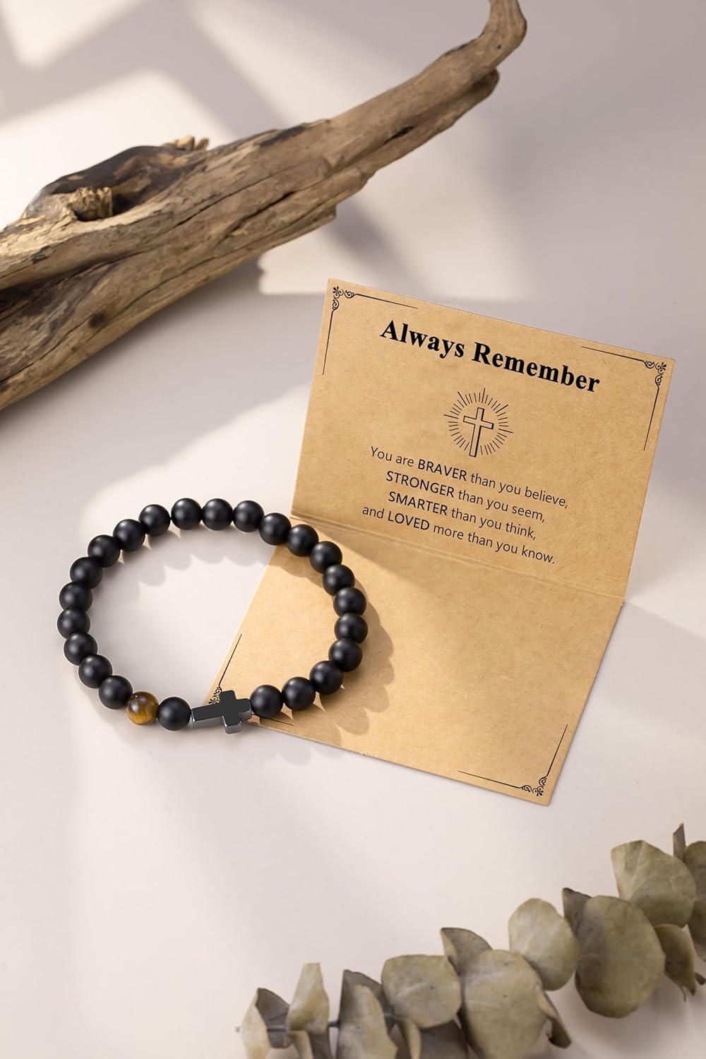 Cross Bracelet for Teen Boys Gifts 12 14 16 18 13 15 11 Year Old Boy Birthday Graduation Christmas Confirmation for Teenage Boy - Image 4