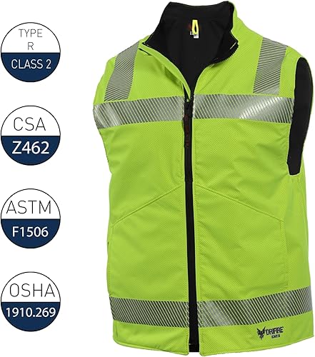 Miniatura 2 de DRIFIRE Flame Resistant, Fleece Lined Class 2, Hi-vis Vest, Cat 3