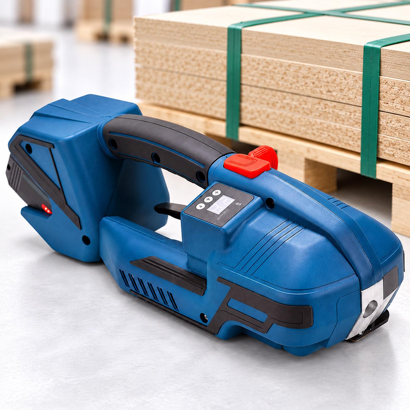 Reggiatrice Elettrica, Utensile PP/Pet 900-3200 N, 2 Batterie