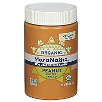 Vista 10 de MaraNatha Mantequilla de maní orgánica (sin revolver), cremosa, 16 onzas