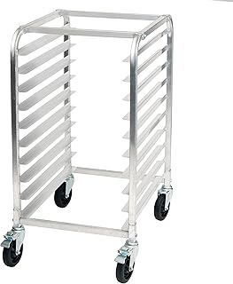 Winco Rack de alumínio de 10 camadas com freio - Produto 3 mais recomendado com 4.2 estrelas
