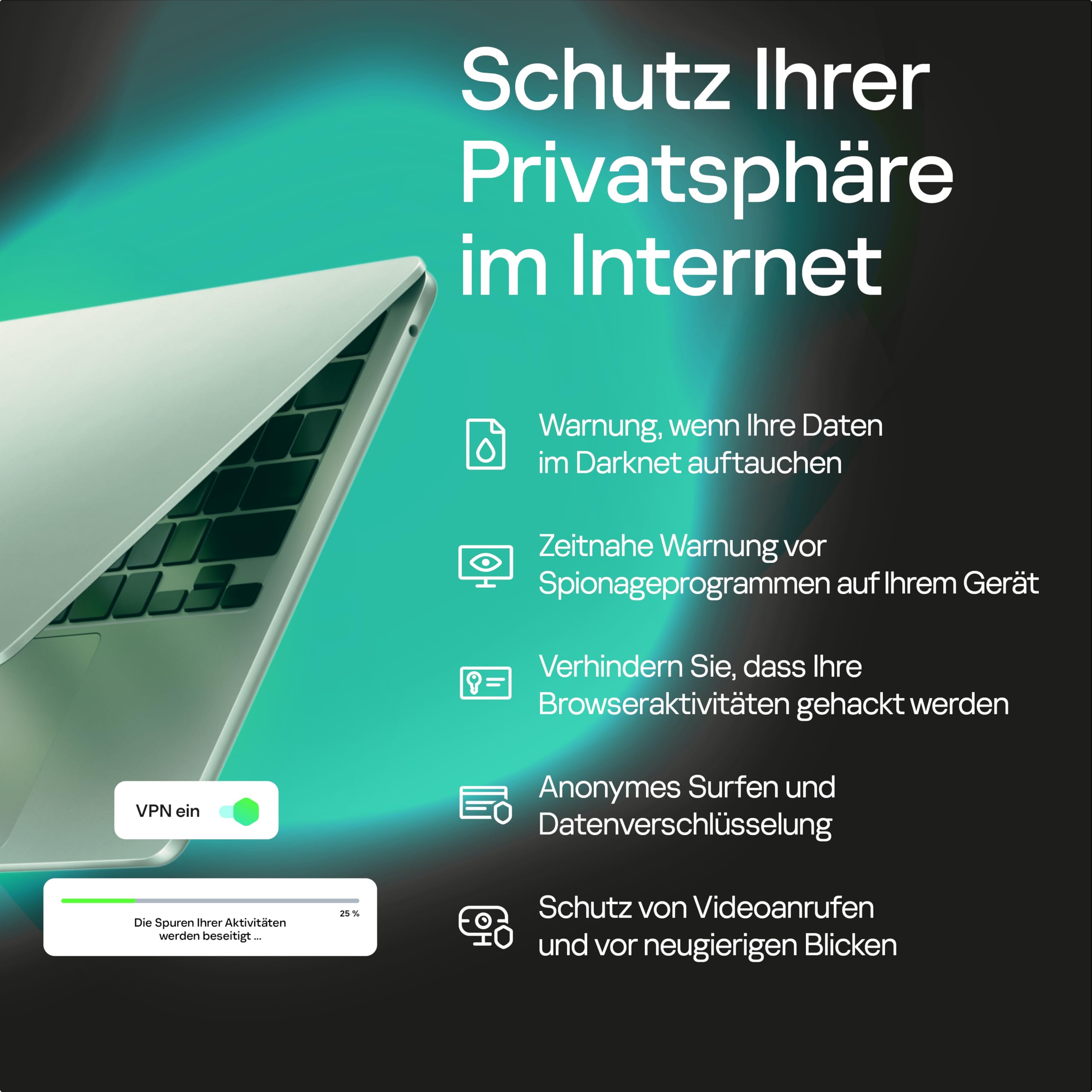 Kaspersky Plus Internet Security 2026 | 3 Geräte | 1 Jahr | Anti-Phishing und Firewall | Unbegrenzter VPN | Passwort-Manager | Online-Banking Schutz | PC/Mac/Mobile | Aktivierungscode per Email