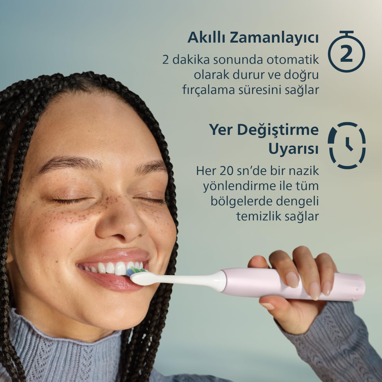 Philips Sonicare 2100 series HX4022/03 cepillo eléctrico para dientes Cepillo dental sónico Rosa claro