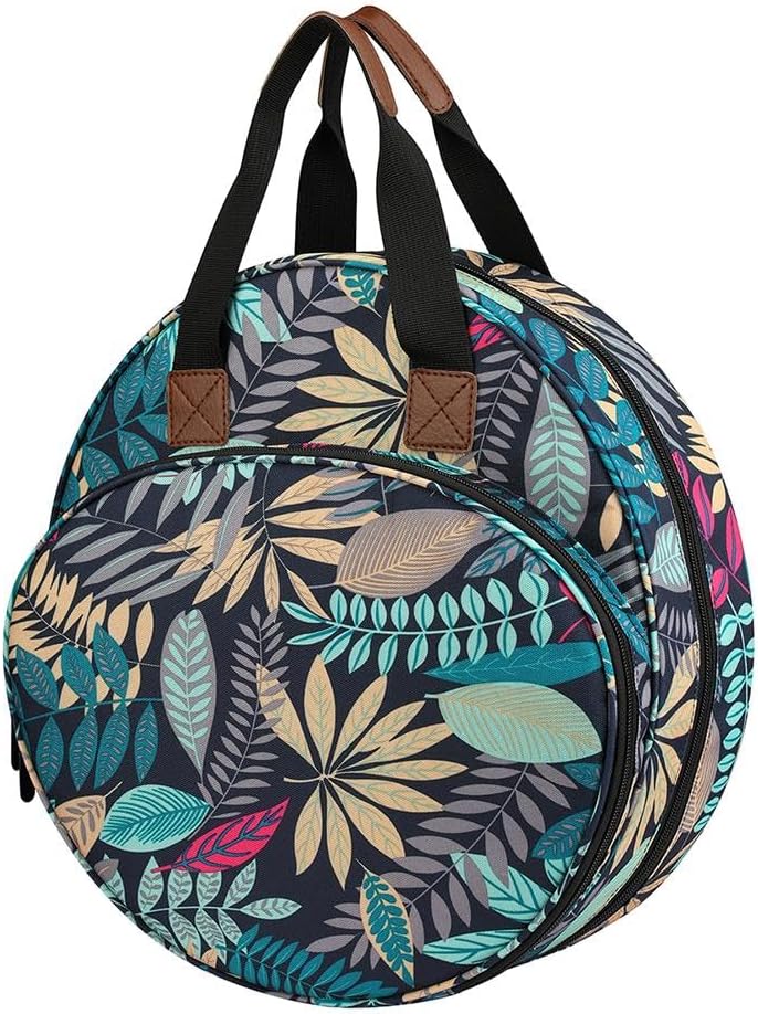 Embroidery Tool Storage Bag, Robust 600D Oxford Cloth, Great Organizers for Embroidery Enthusiasts, for Embroidery Project and Cross Stitch Tools Kits ()